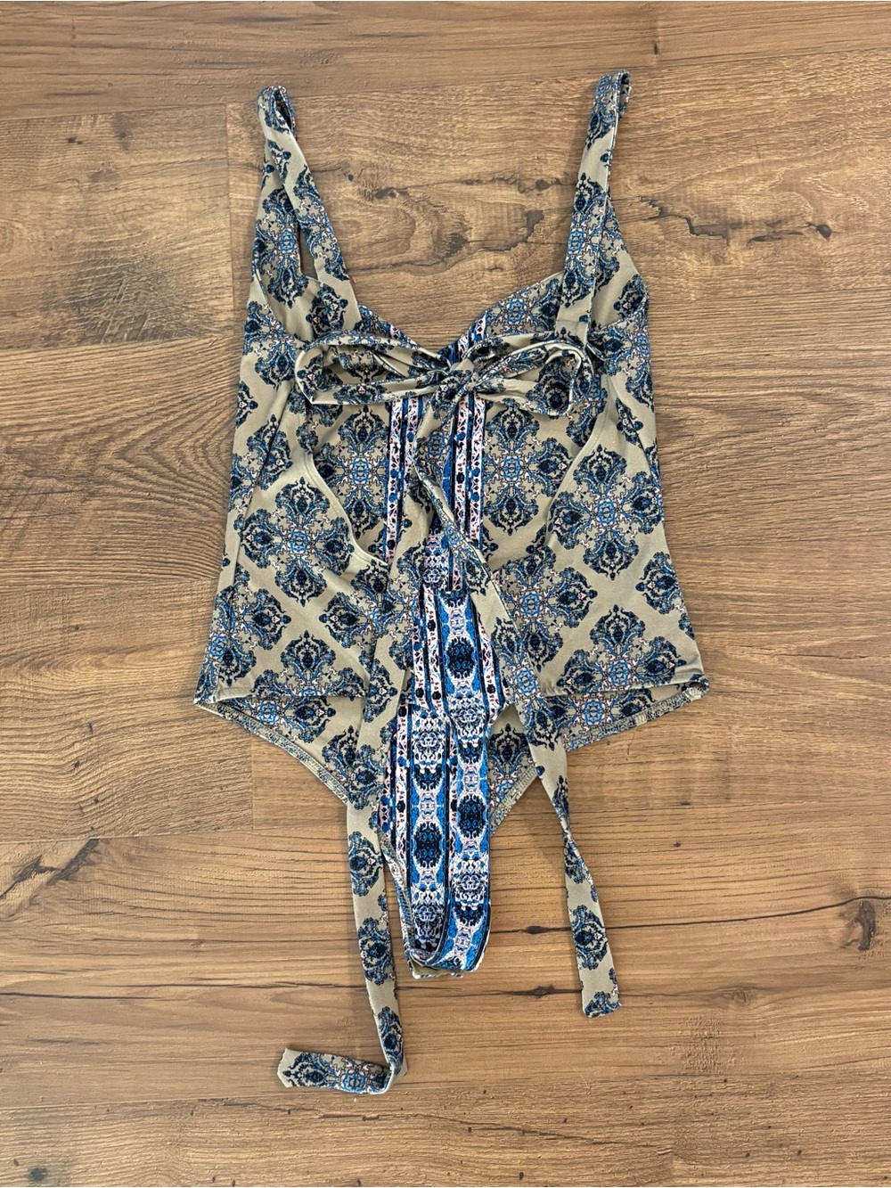 Free People Intimately Tie Back Bodysuit